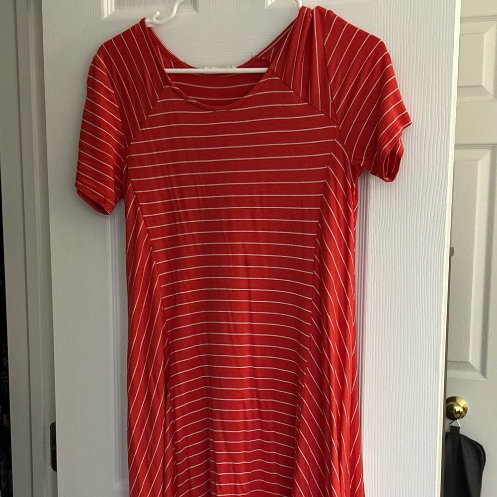 LUSH Striped Swing Dress